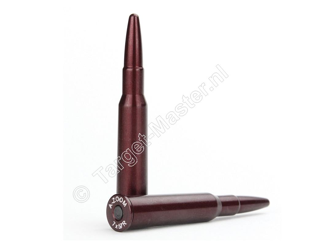 A-Zoom SNAP-CAPS 7x57R Mauser Dummy Oefen Patronen verpakking 2